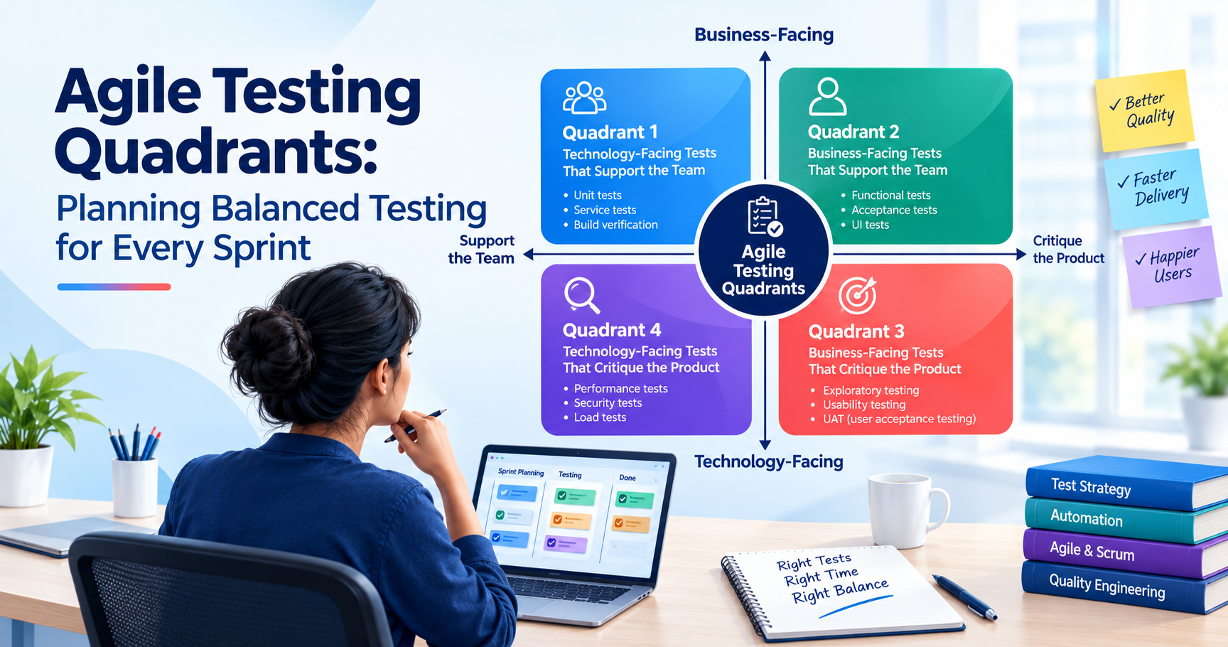 Agile Testing Quadrants: Planning Balanced Testing for Every Sprint