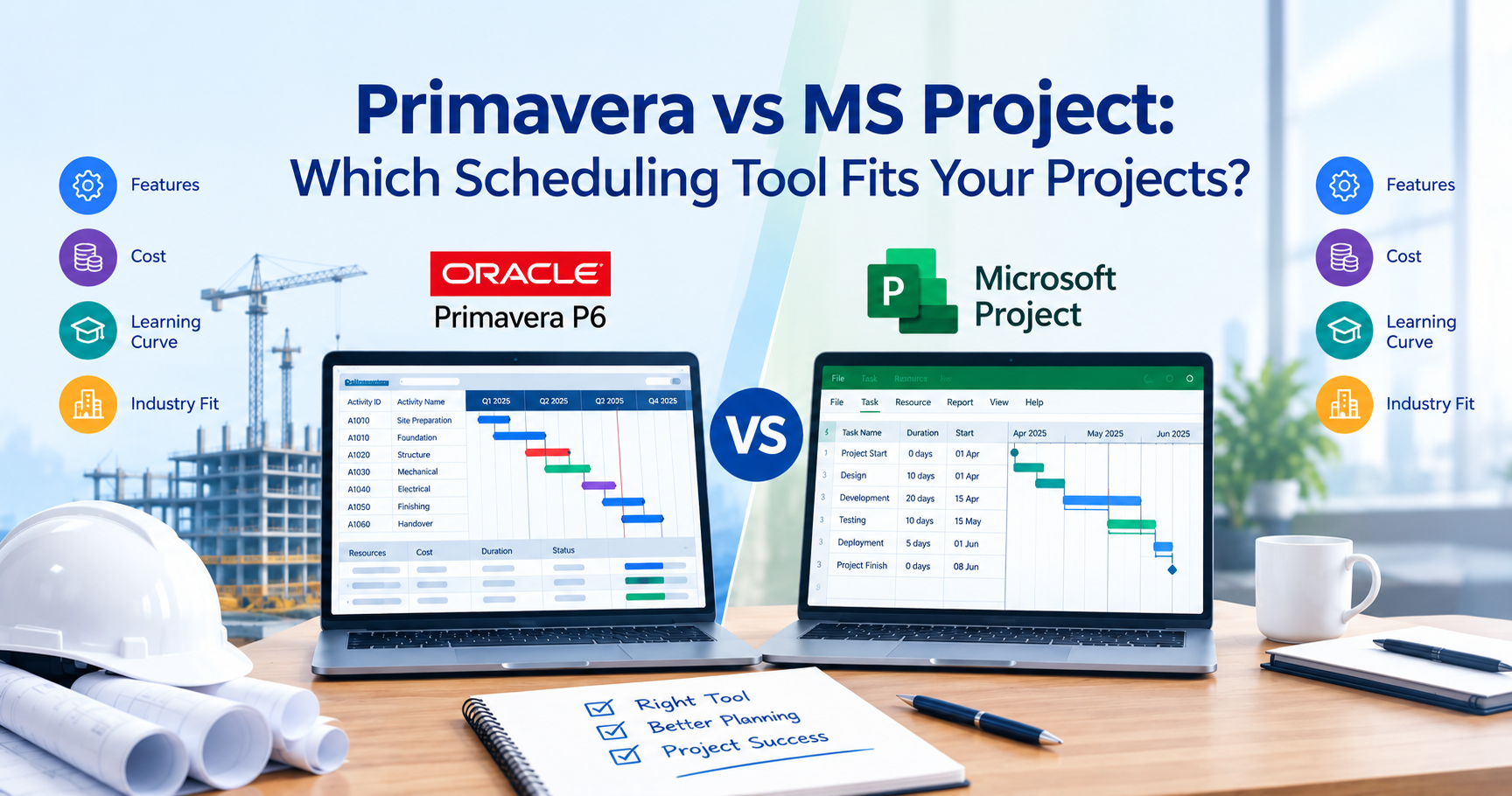 Primavera vs MS Project: Which Scheduling Tool Fits Your Projects?