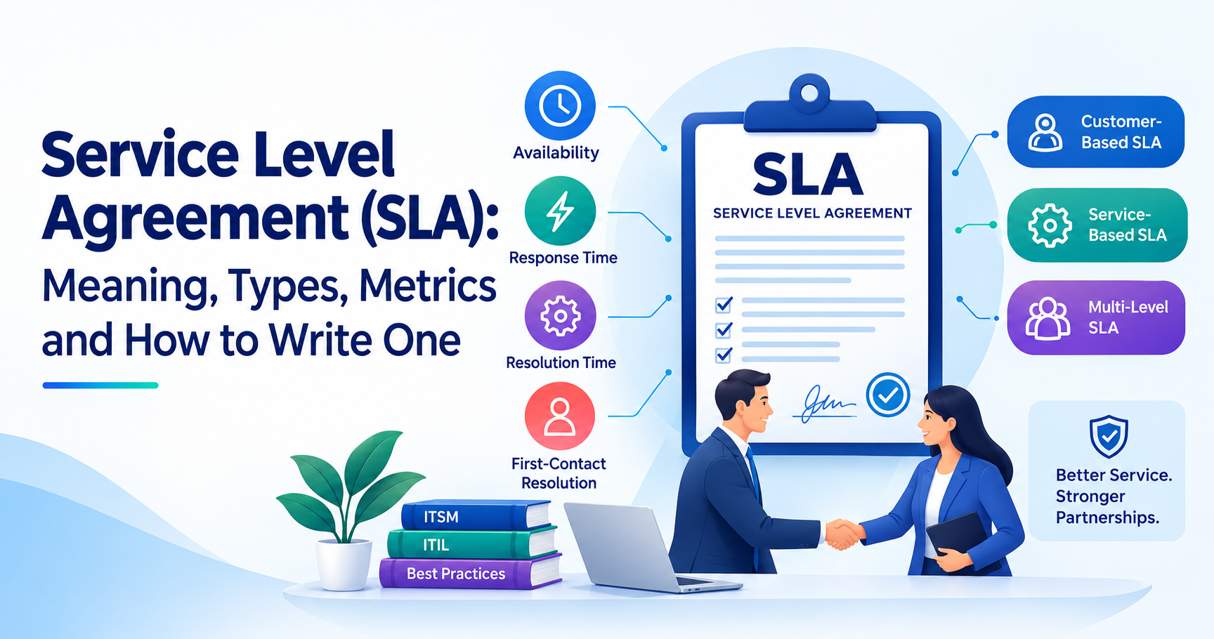 Service Level Agreement (SLA): Meaning, Types, Metrics and How to Write One