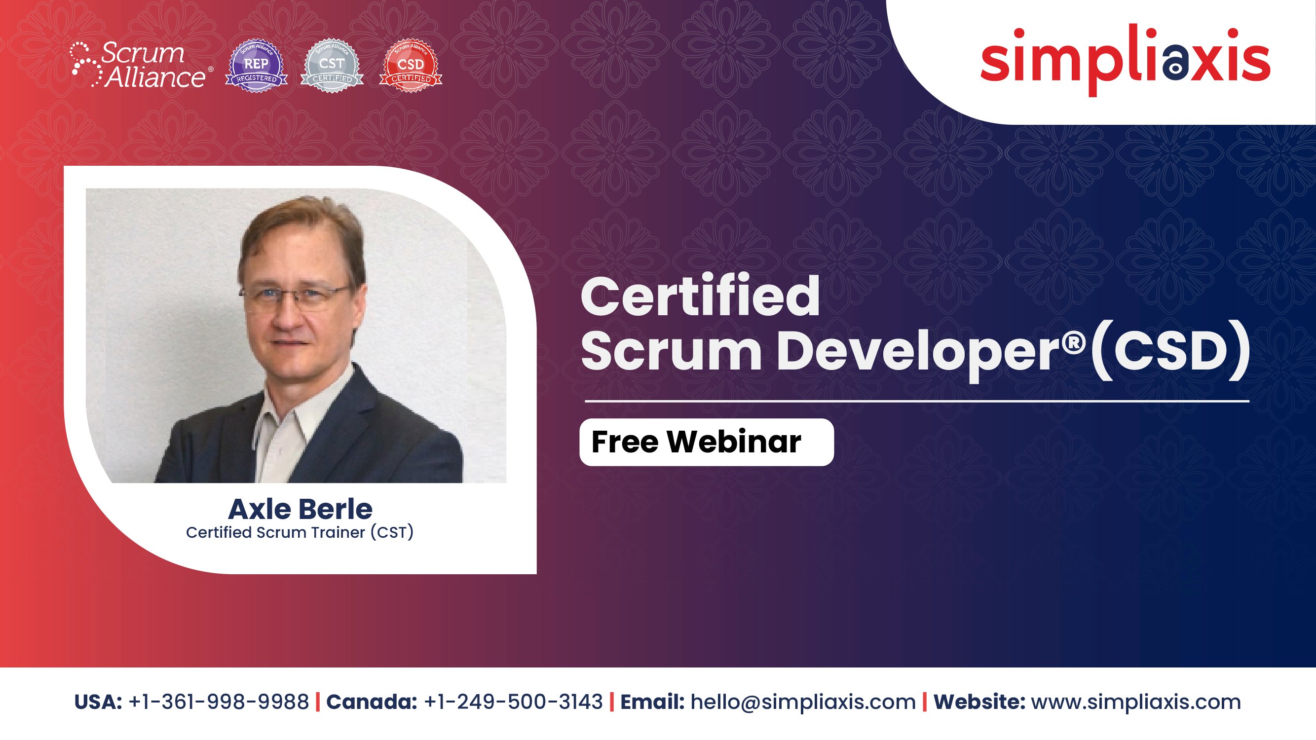 CSD Free Training Webinar thumbnail